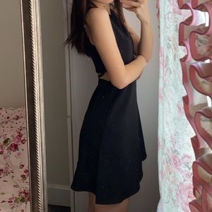 Black dress short
